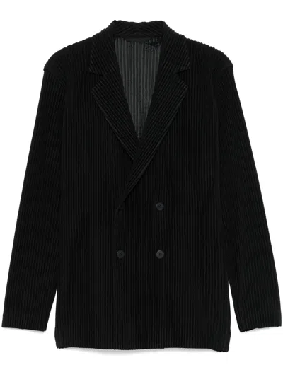 Issey Miyake Tailored Pleats 1 Blazer In Black