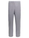 Issey Miyake Tailored Pleats 1' Pants In Gray