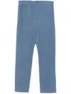 Issey Miyake Homme Plisse'  Men Pleated Trousers In Blue