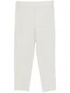 Issey Miyake Ribbed Texture Tailored Trousers Pockets In Grey