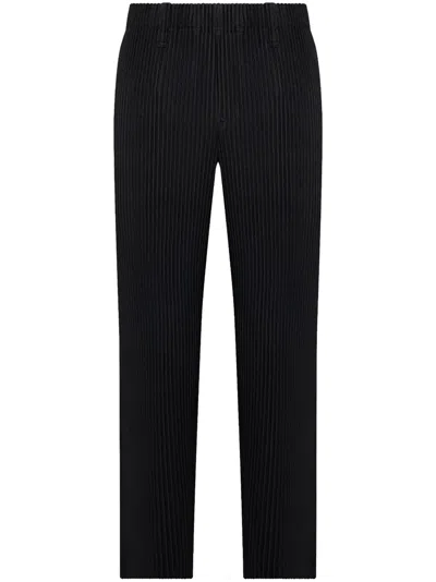 Issey Miyake Tailored Pleats 2 Trousers In Black