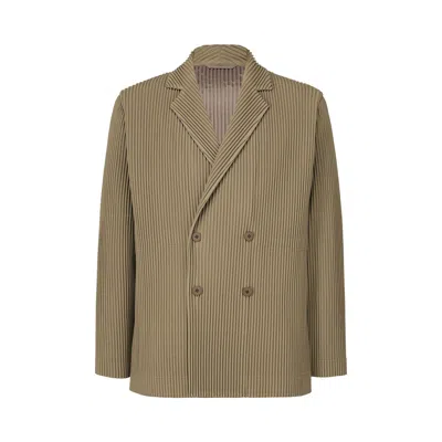 Pre-owned Issey Miyake Tailored Pleats Jacket 'riverside Grey' | Men's Size 4 In Gray