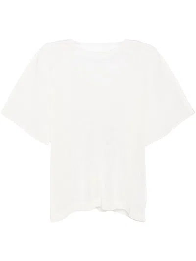Issey Miyake Tatami July Top In White