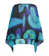 Issey Miyake Thermal Foods Madame-t Stole In Black