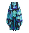 Issey Miyake Thermal Foods Midi Skirt In Black