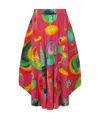 Issey Miyake Thermal Foods Skirt In Multicolor