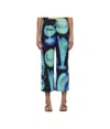 Issey Miyake Thermal Foods Trousers In Blue