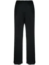 Issey Miyake Thick Bottom 2 Pleated Trousers In Black