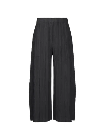 Issey Miyake Thicker Bottoms 1 Elasticated-waistband Trousers In Multi