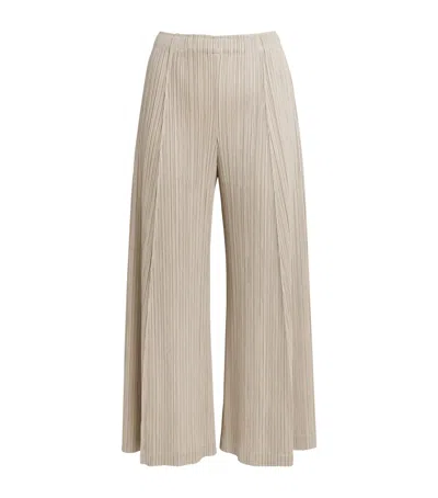 Issey Miyake Thicker Bottoms 1 Trousers In Neutral