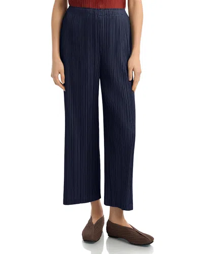 Issey Miyake Thicker Bottoms 2 Pants In Blue