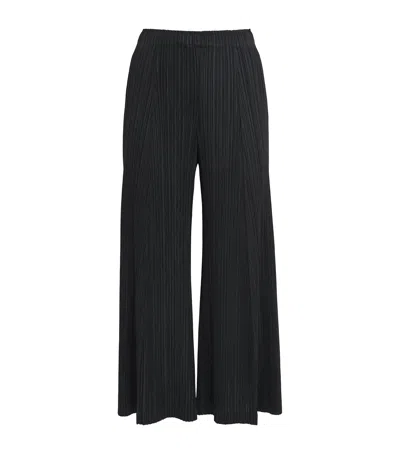 Issey Miyake Thicker Bottoms 2 Trousers In Black