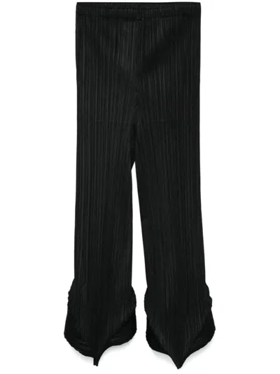 Issey Miyake Thicker Bottoms 2 Trousers In Black