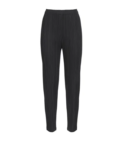 Issey Miyake Thicker Bottoms 2 Trousers In Black
