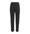 Issey Miyake Thicker Bottoms 2 Straight Trousers In Black