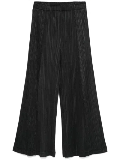 Issey Miyake Black Monthly Colors June Trousers