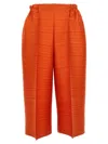 Issey Miyake Orange Thicker Bounce Pants
