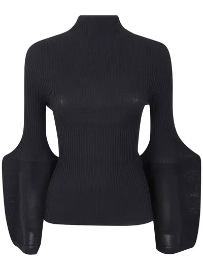 ISSEY MIYAKE ISSEY MIYAKE "THIN AND THINCK KNIT" TOP CLOTHING