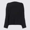 Issey Miyake Black Campagne Sweater In Black