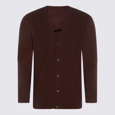 ISSEY MIYAKE TOP BROWN