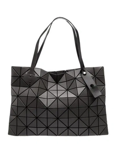 Pre-owned Issey Miyake Top Handle Bag In Gray