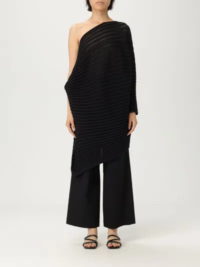 ISSEY MIYAKE TOP ISSEY MIYAKE WOMAN COLOR BLACK,G80953002