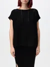 ISSEY MIYAKE TOP ISSEY MIYAKE WOMAN COLOR BLACK,f97696002