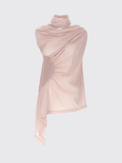 ISSEY MIYAKE TOP ISSEY MIYAKE WOMAN COLOR PINK,F56806010