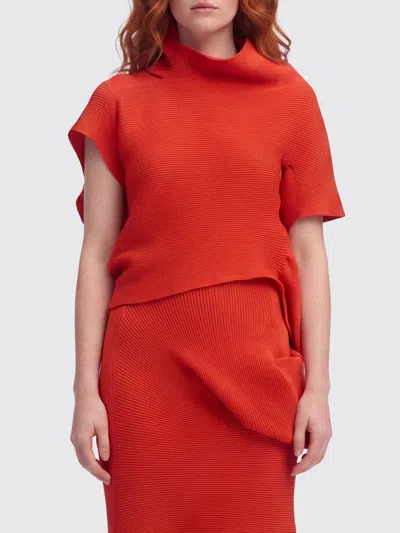 Issey Miyake 'life Form' Top In Red