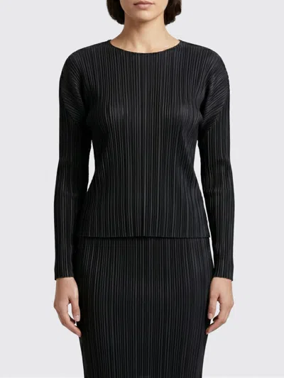 Issey Miyake Top Pleats Please  Woman Color Black