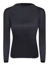 Issey Miyake Tops In Black