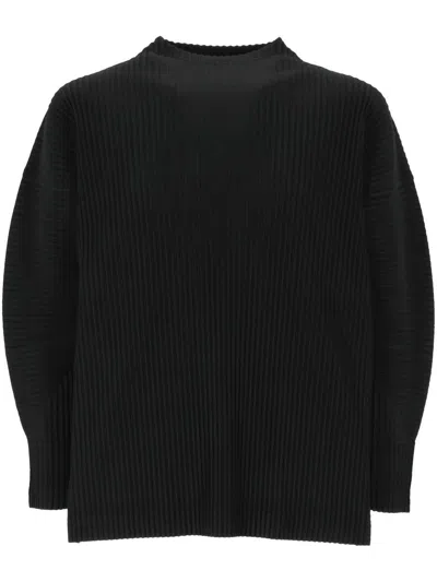 Issey Miyake Topwear In Black