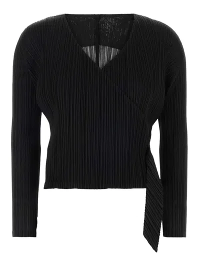 Issey Miyake T-shirt In Black