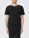 Issey Miyake Basic Pleated T-shirt In Black