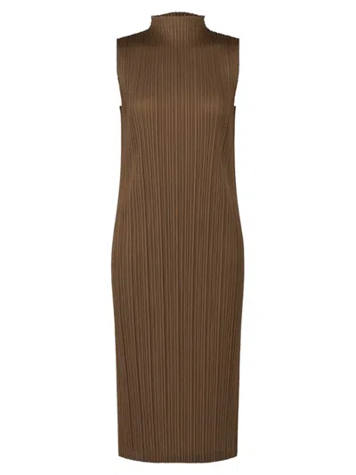 Issey Miyake Tunic In Brown