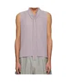 Issey Miyake Purple Turbine Vest In Nude