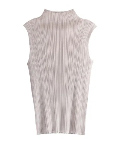 Issey Miyake Turtleneck Sweater In Neutral