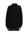 Issey Miyake Turtleneck Sweater In Black