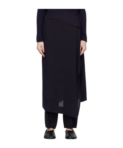 Issey Miyake Two As One Casual Pants In Black