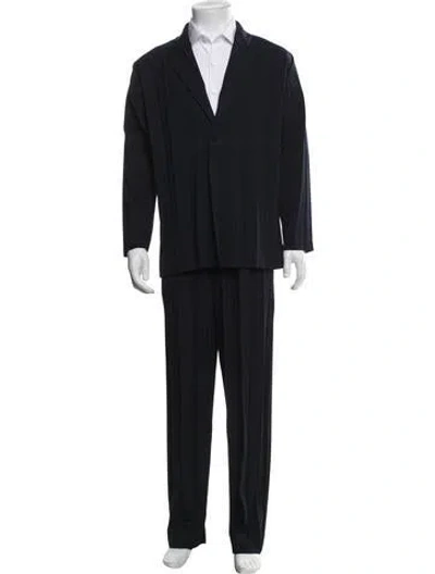 Pre-owned Issey Miyake Two-piece Suit In Black