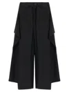 Issey Miyake Uni-form Trousers In Black