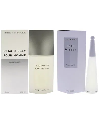 Issey Miyake Unisex 8.3oz Leau Dissey Kit Eau De Toilette In Multi