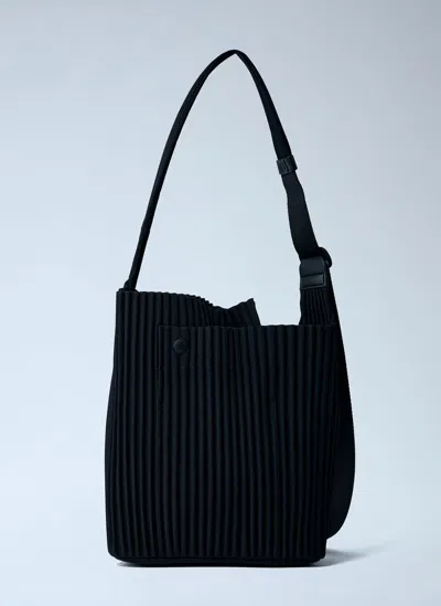 Issey Miyake Utility Crossbody Bag In Black
