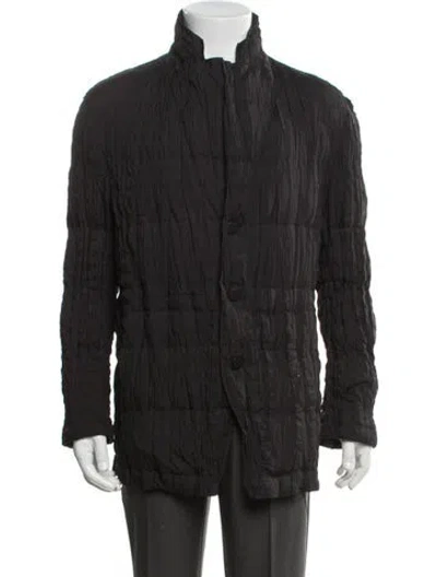 Pre-owned Issey Miyake Utility Jacket In Black