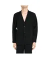 Issey Miyake Black Tailored Pleats 1 Blazer In Black