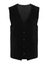 Shop Issey Miyake Vest In Black