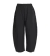 Issey Miyake Vigor Pleats Wide-leg Trousers In Black