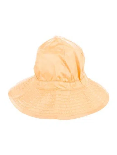 Pre-owned Issey Miyake Vintage 1978 Bucket Hat In Yellow