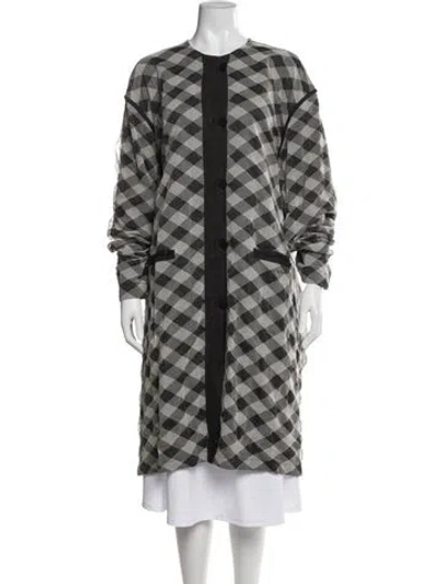 Pre-owned Issey Miyake Vintage 1980's Coat In Black