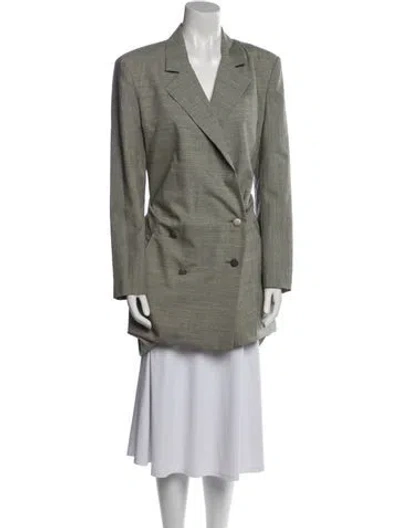 Pre-owned Issey Miyake Vintage 1988 Blazer In Gray